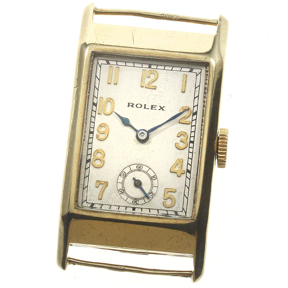 ROLEX Rectangle 2356 Vintage small seconds Hand Winding Men's Watch_741594