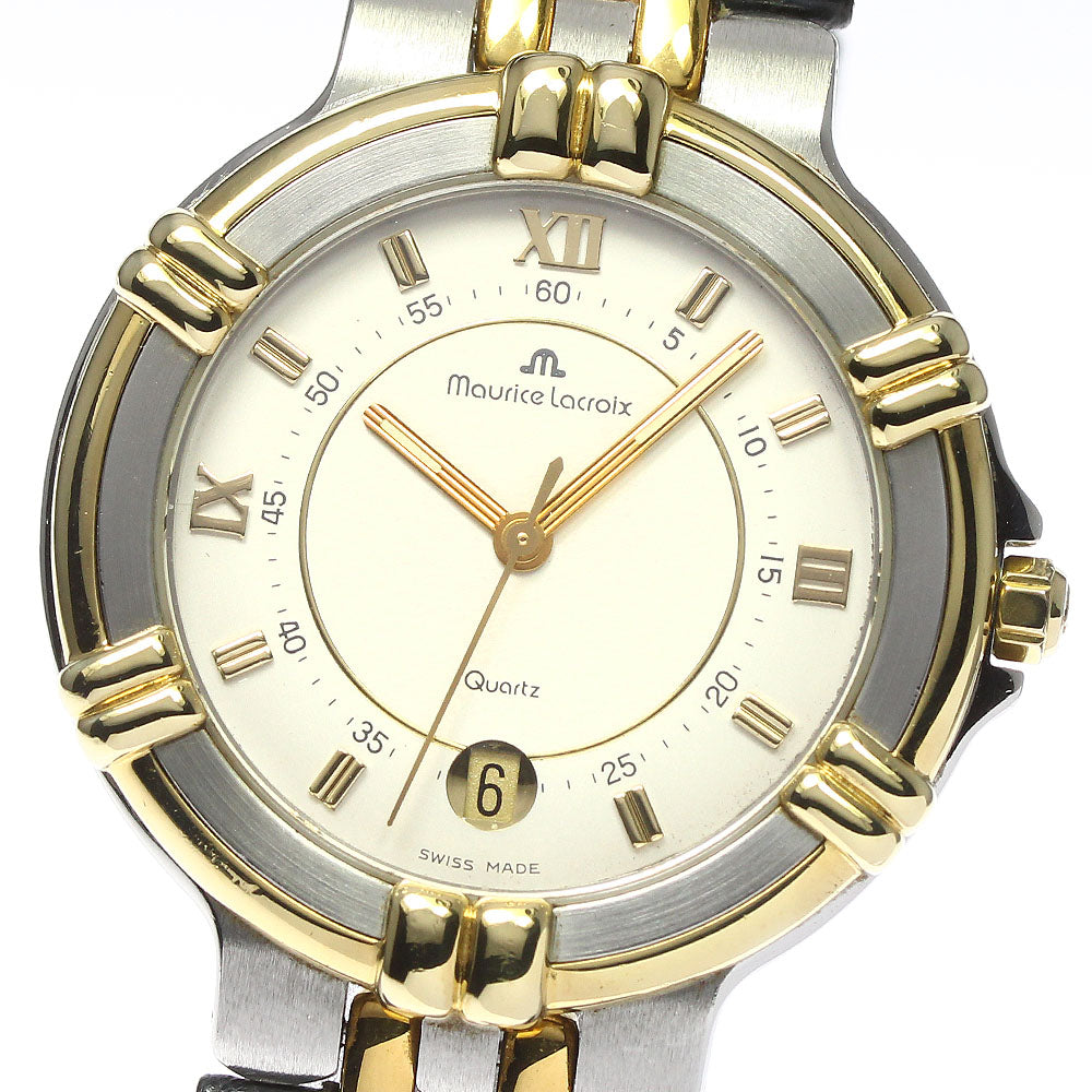 MAURICE LACROIX Calypso 95346 Date Silver Dial Quartz Men's Watch_742500