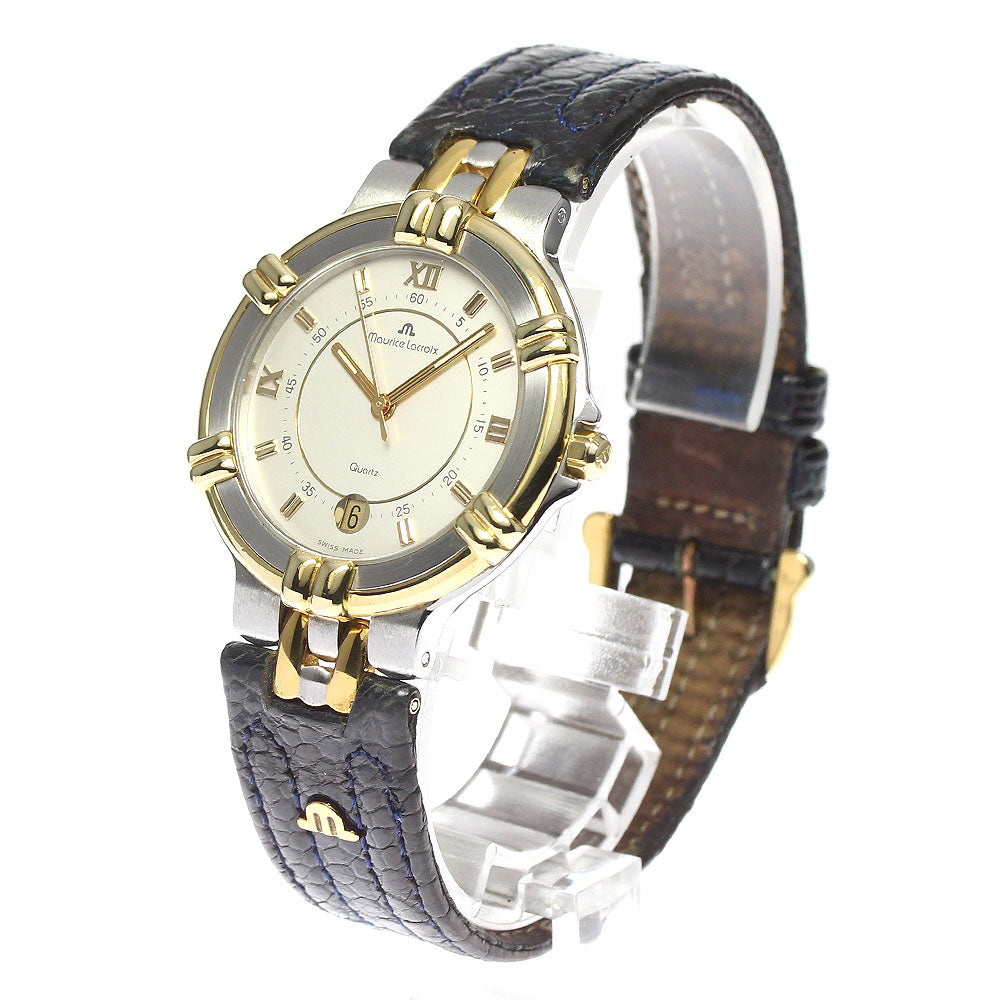MAURICE LACROIX Calypso 95346 Date Silver Dial Quartz Men's Watch_742500