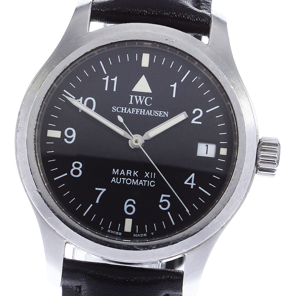 IWC SCHAFFHAUSEN Pilot Watch Mark XII IW324102 Date Automatic Men's Watch_742708