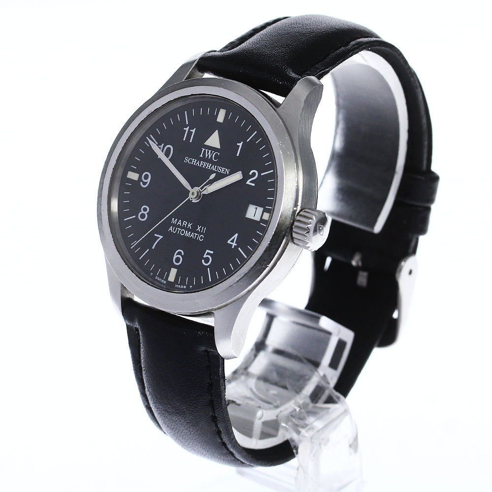 IWC SCHAFFHAUSEN Pilot Watch Mark XII IW324102 Date Automatic Men's Watch_742708