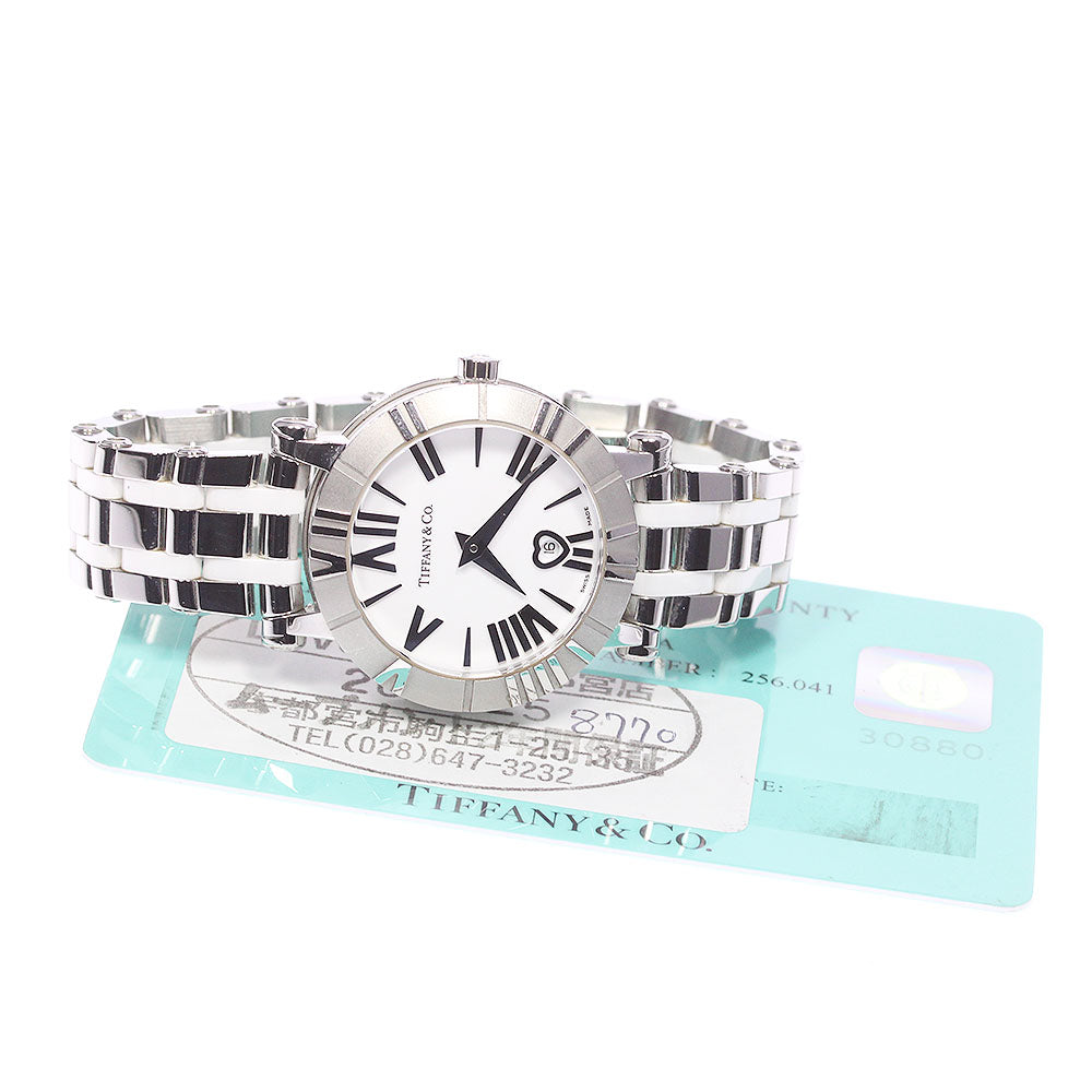 TIFFANY&Co. Atlas Z1300.11.11A20A00A Date white Dial Quartz Ladies Watch_743008