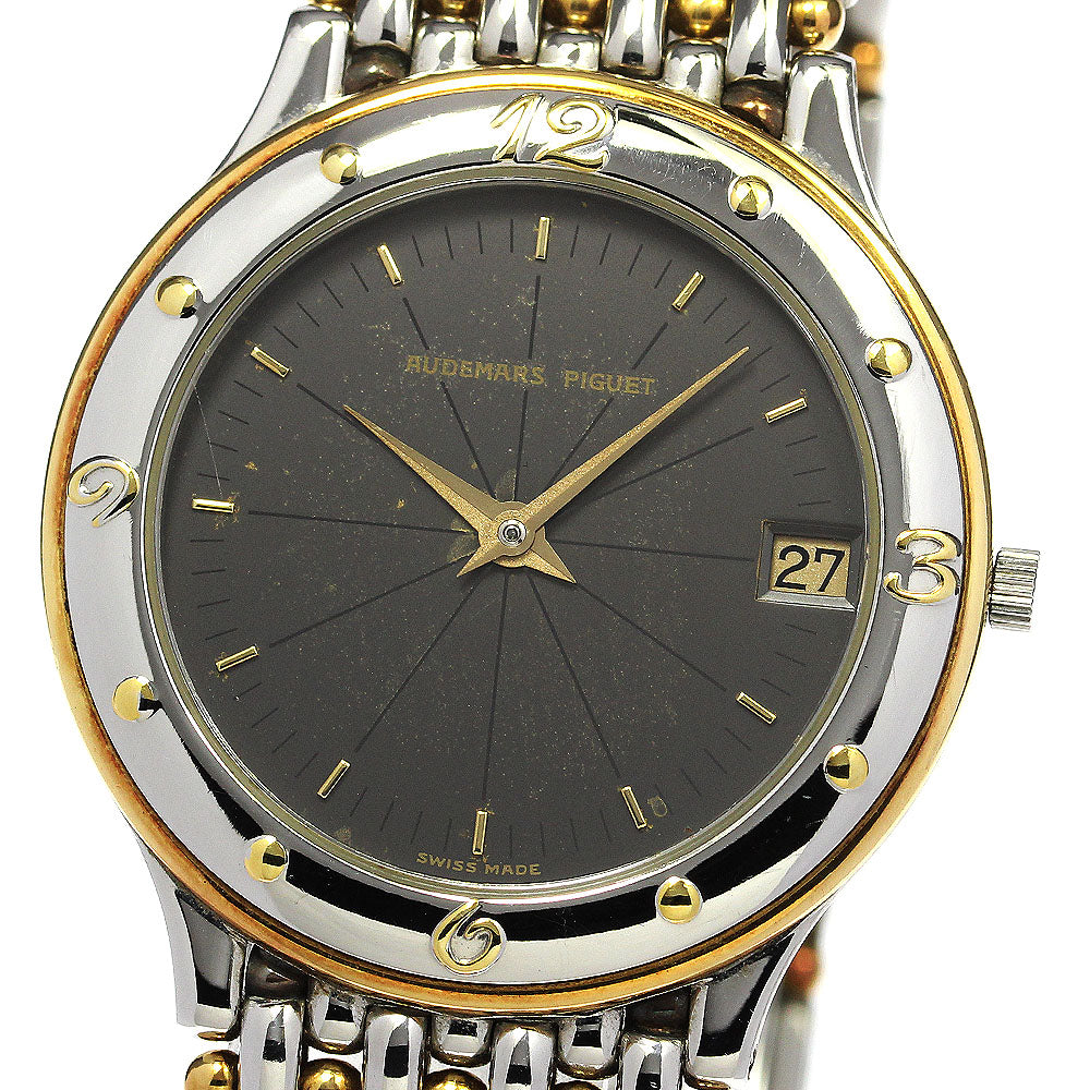 AUDEMARS PIGUET Meridian Date gray Dial Quartz Men's Watch_743349