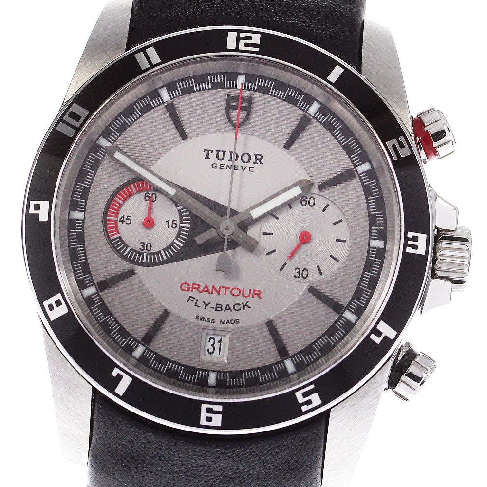 TUDOR Grand Tour Chrono Flyback 20550N Date gray Dial Automatic Men's_744468
