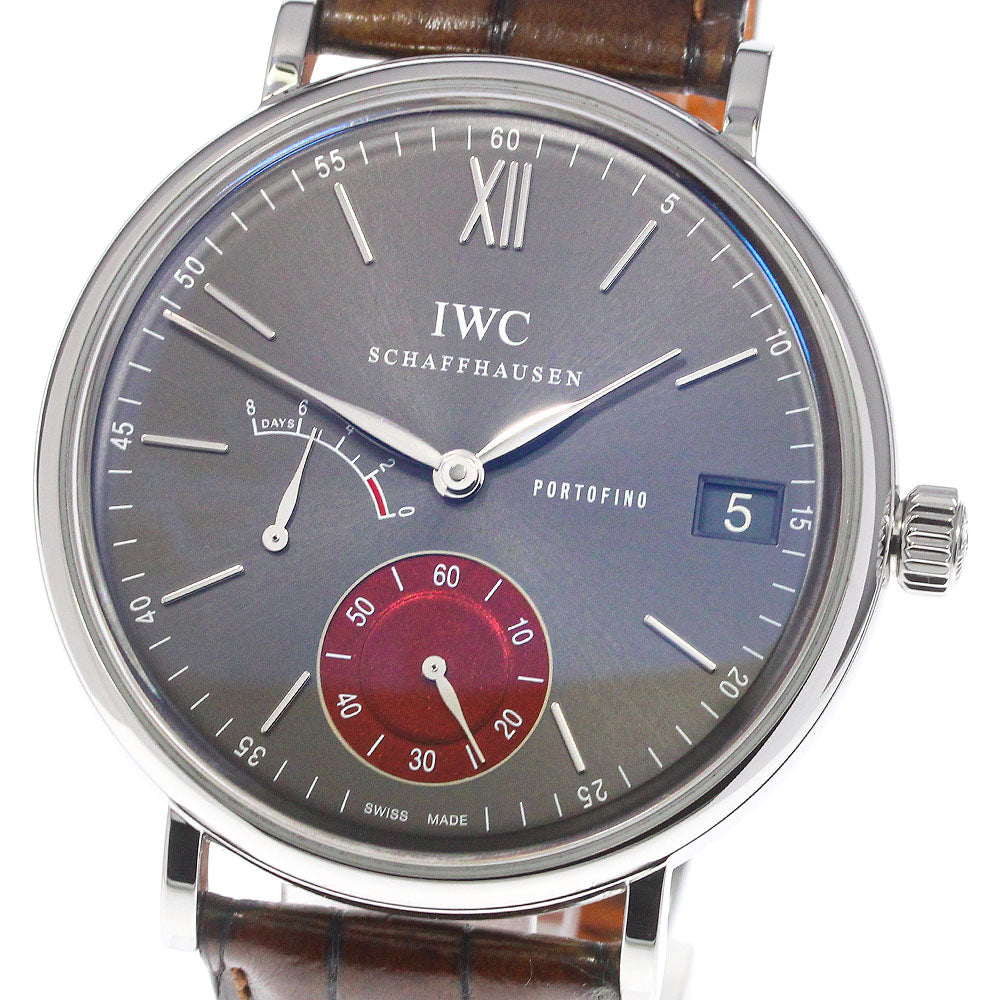 IWC SCHAFFHAUSEN Portofino Hidewind 8 Days IW510111 AT Men's_744853