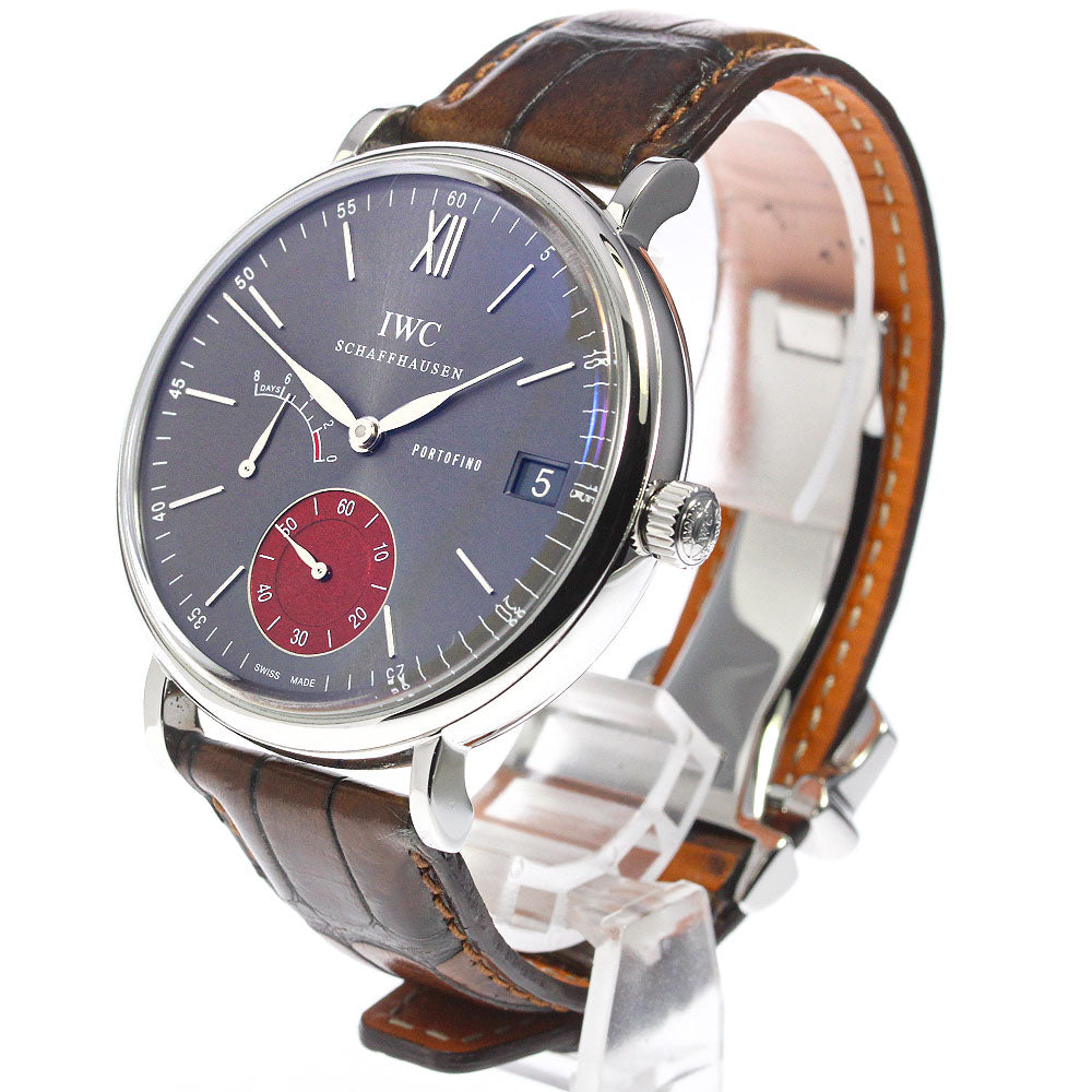 IWC SCHAFFHAUSEN Portofino Hidewind 8 Days IW510111 AT Men's_744853