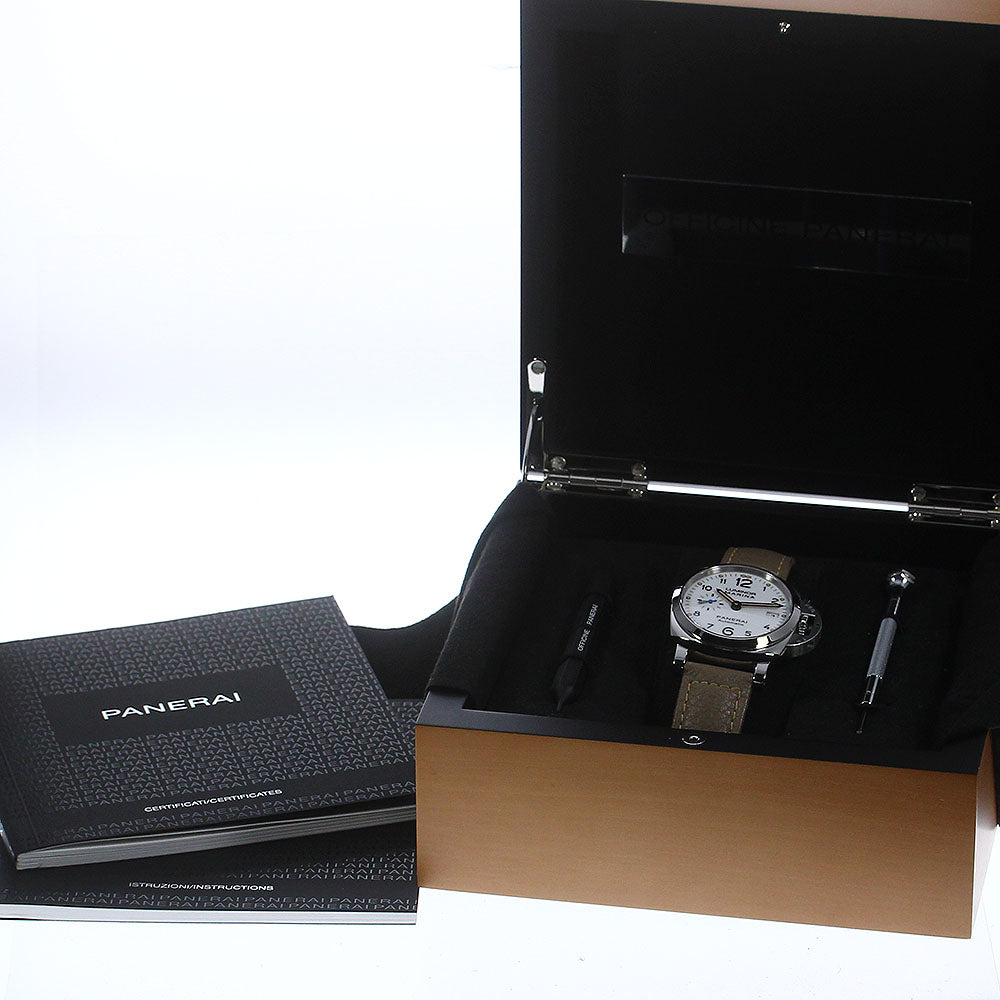 PANERAI Luminor Marina PAM01523 3 Days Acciao white Dial Automatic Men's_744906