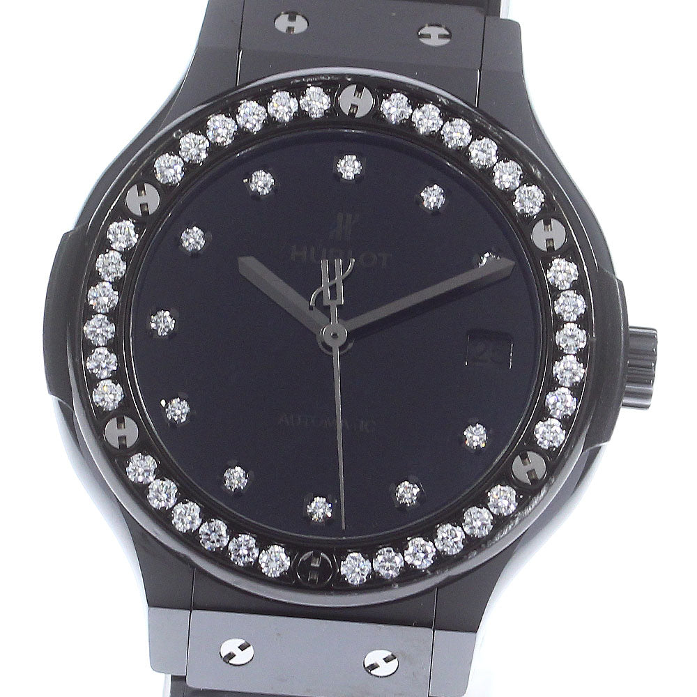 HUBLOT Classic Fusion Shiny Ceramic 542.ZX.1170.RX Diamond Bezel AT Men's_745203