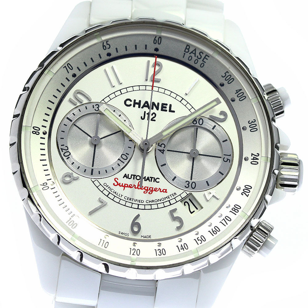 CHANEL J12 Super Reggera H3410 Chronograph Automatic Men's Watch_745228
