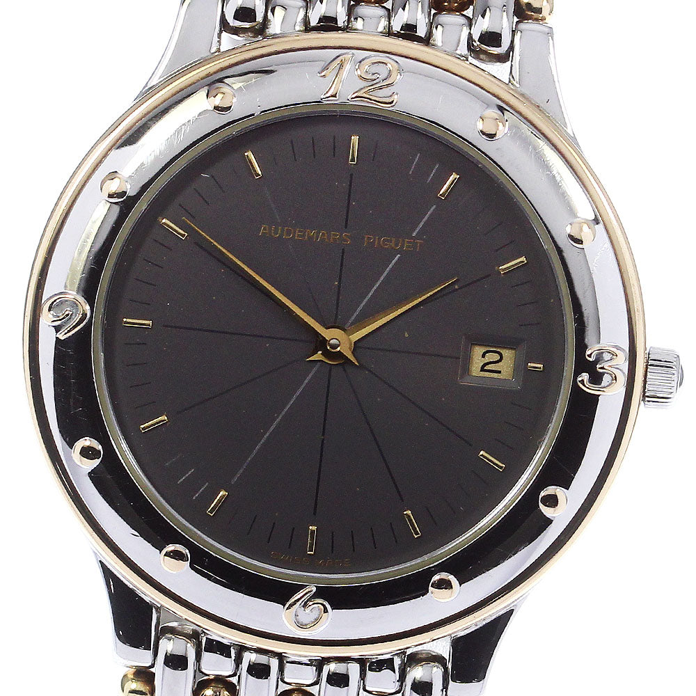 AUDEMARS PIGUET Date gray Dial Quartz Men's Watch_745919