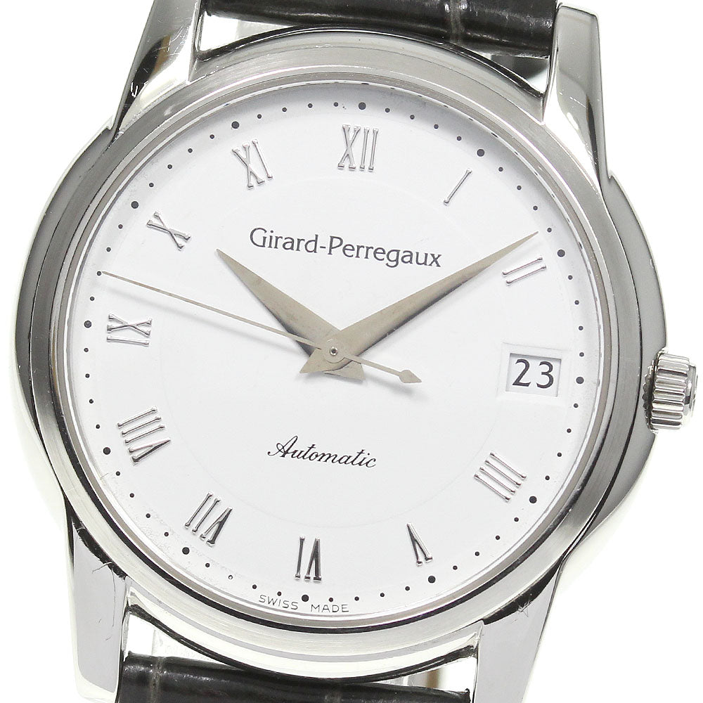 GIRARD PERREGAUX 9043 Date white Dial Automatic Men's Watch_746051