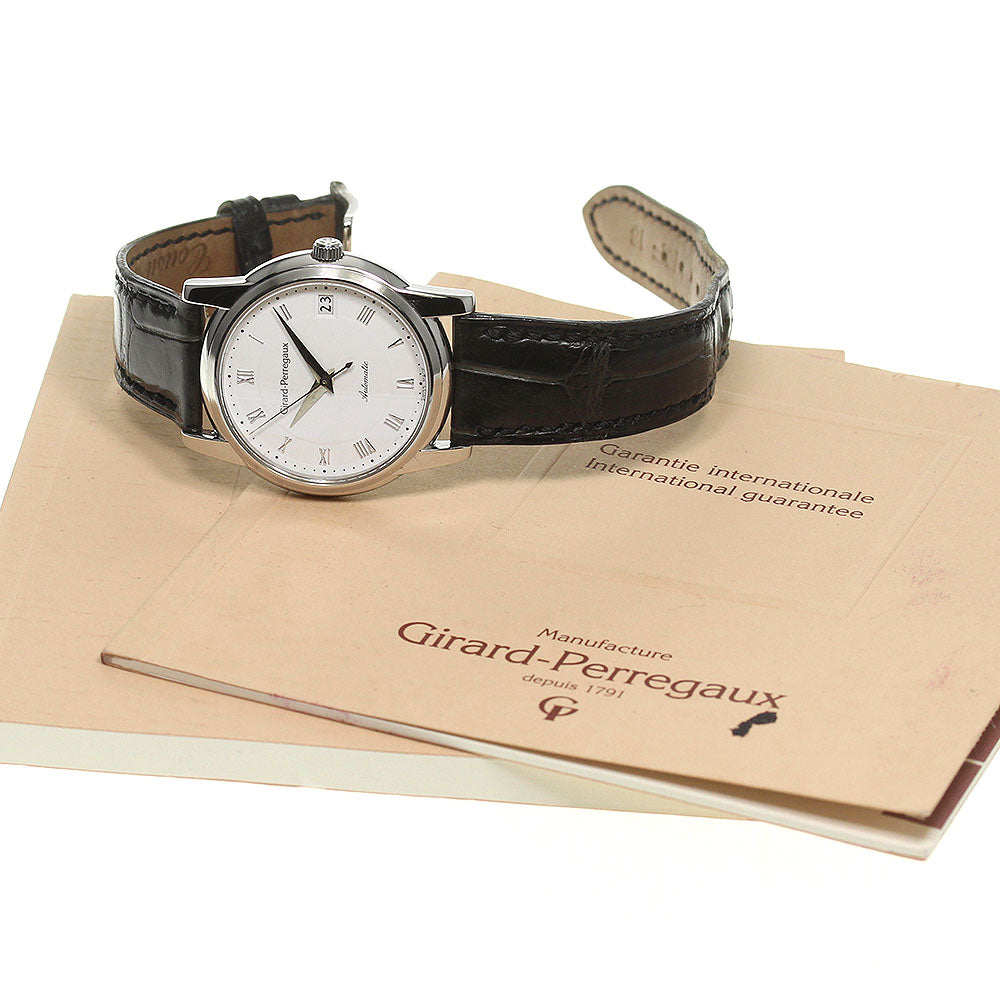 GIRARD PERREGAUX 9043 Date white Dial Automatic Men's Watch_746051