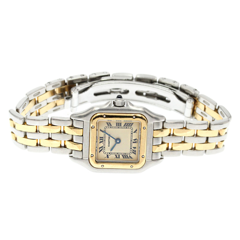 CARTIER PANTHERESM W25029B6 2 low beige Dial Quartz Ladies Watch_746350