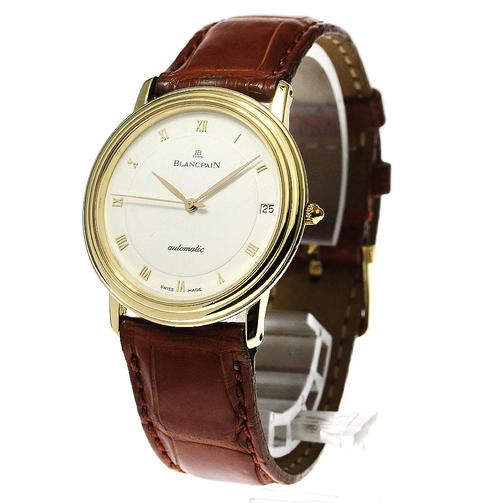 Blancpain Villeret Ultra Slim K18YG cal.95 white Dial Automatic Men's_746933