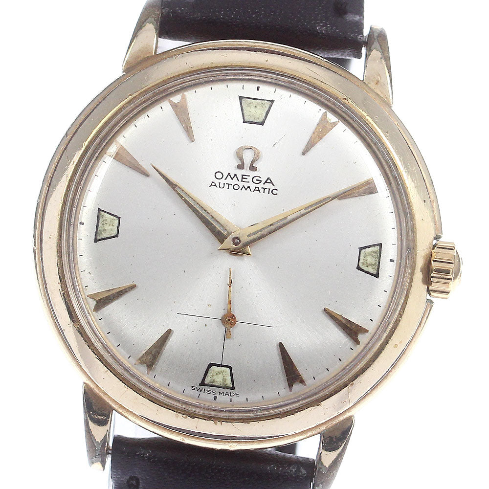 OMEGA Cal.344 Half Rotor Small Second Vintage Silver Dial Automatic Men's_747072