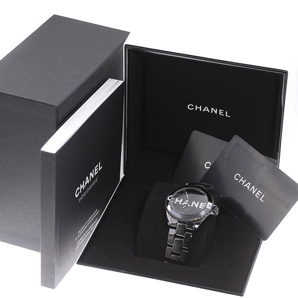 CHANEL J12 Wanted de Chanel H7418 Black Dial Automatic Men's Watch_747844