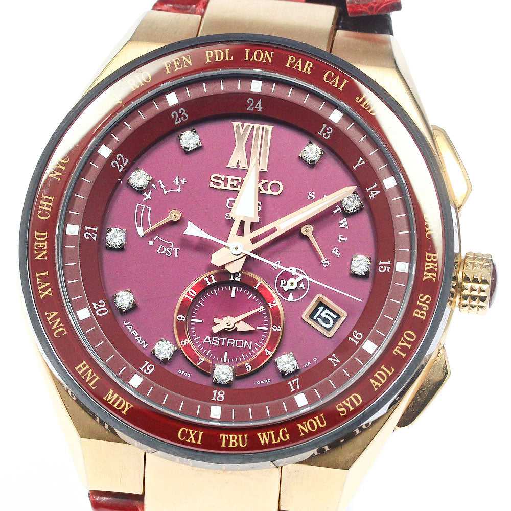 SEIKO Limited to 500 Astron Executive Lines SBXB158 Solar Powered Radio_748280