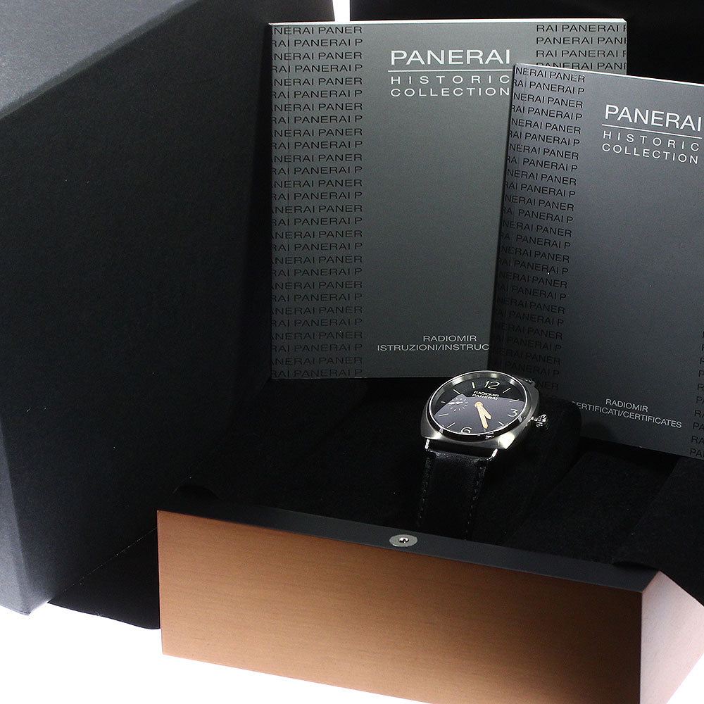 PANERAI Radiomir PAM00338 Small seconds black Dial Hand Winding Men's_748491