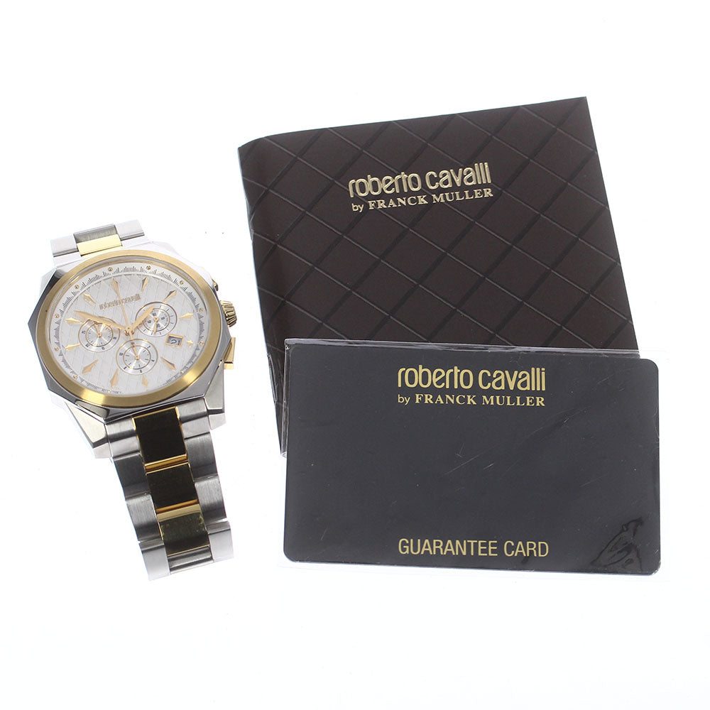 Roberto Cavalli RV1G02M0081 Chronograph Date Silver Dial Quartz Men's_748929