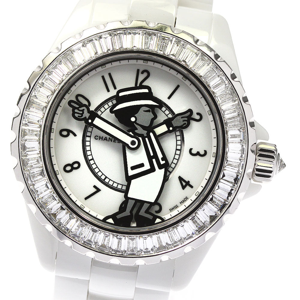 CHANEL J12 Mademoiselle H5852 Diamond Bezel Automatic Men's Watch_749099
