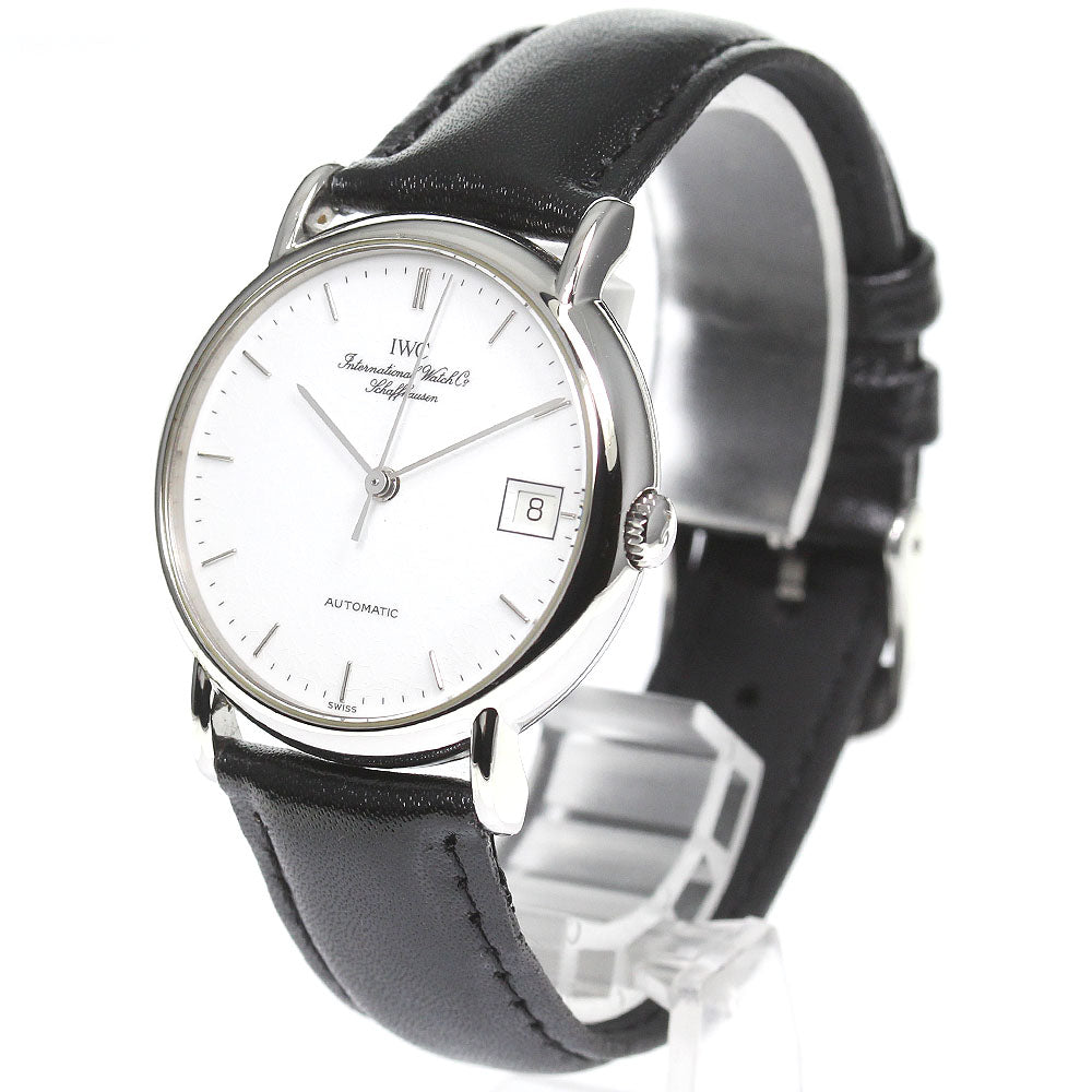 IWC SCHAFFHAUSEN Portofino IW351320 Date white Dial Automatic Men's Watch_749277