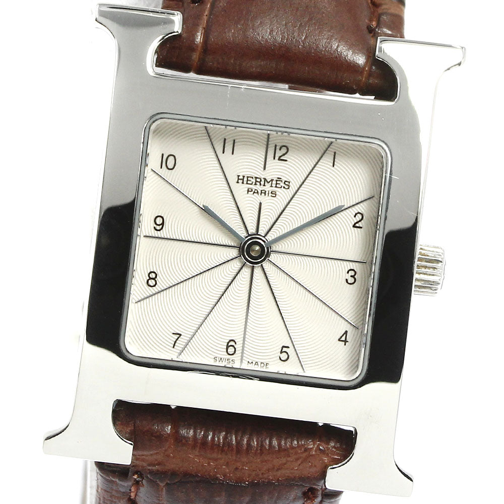 HERMES H watch HH1.210 beige Dial Quartz Ladies Watch_850337