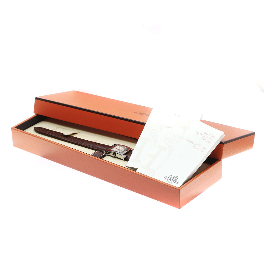 HERMES H watch HH1.210 beige Dial Quartz Ladies Watch_850337