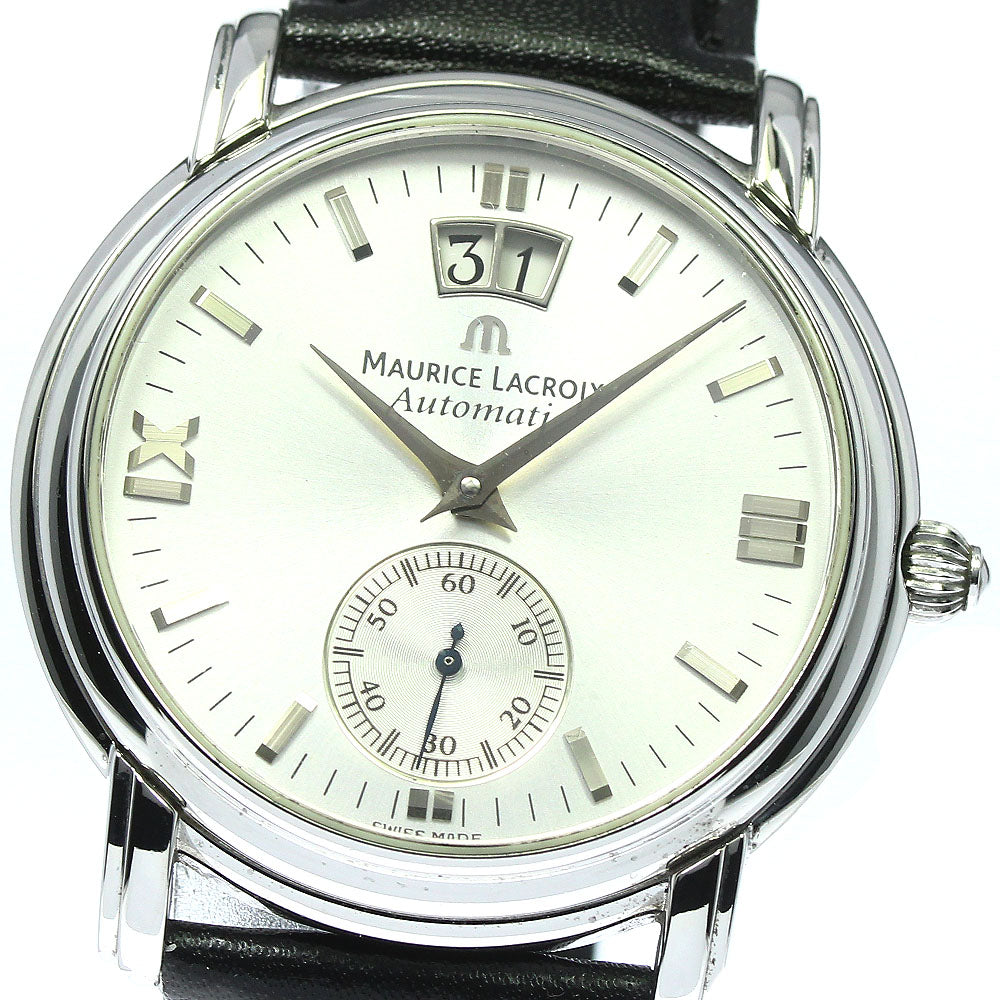 MAURICE LACROIX Masterpiece 58789 Big date Silver Dial Automatic Men's_750405