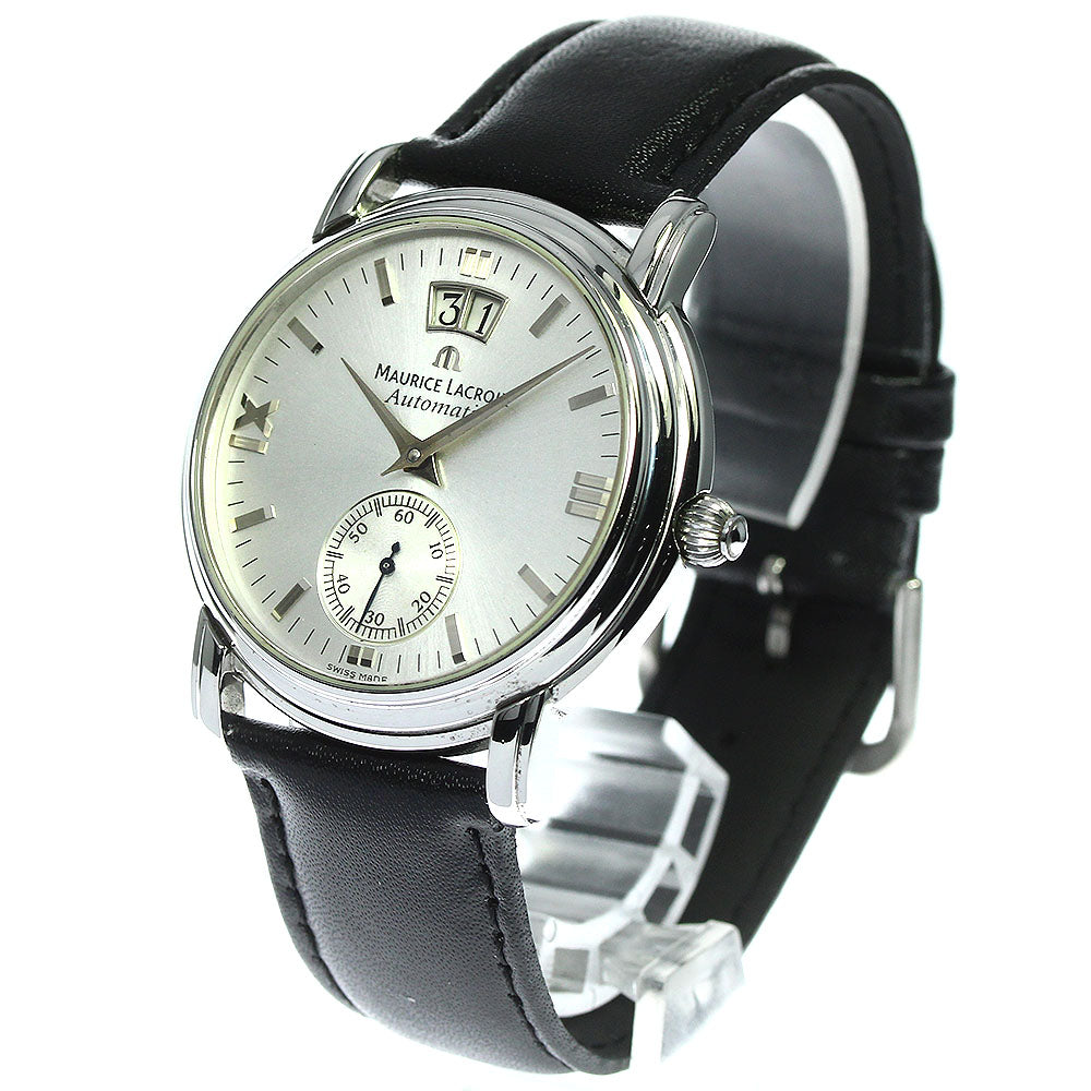 MAURICE LACROIX Masterpiece 58789 Big date Silver Dial Automatic Men's_750405