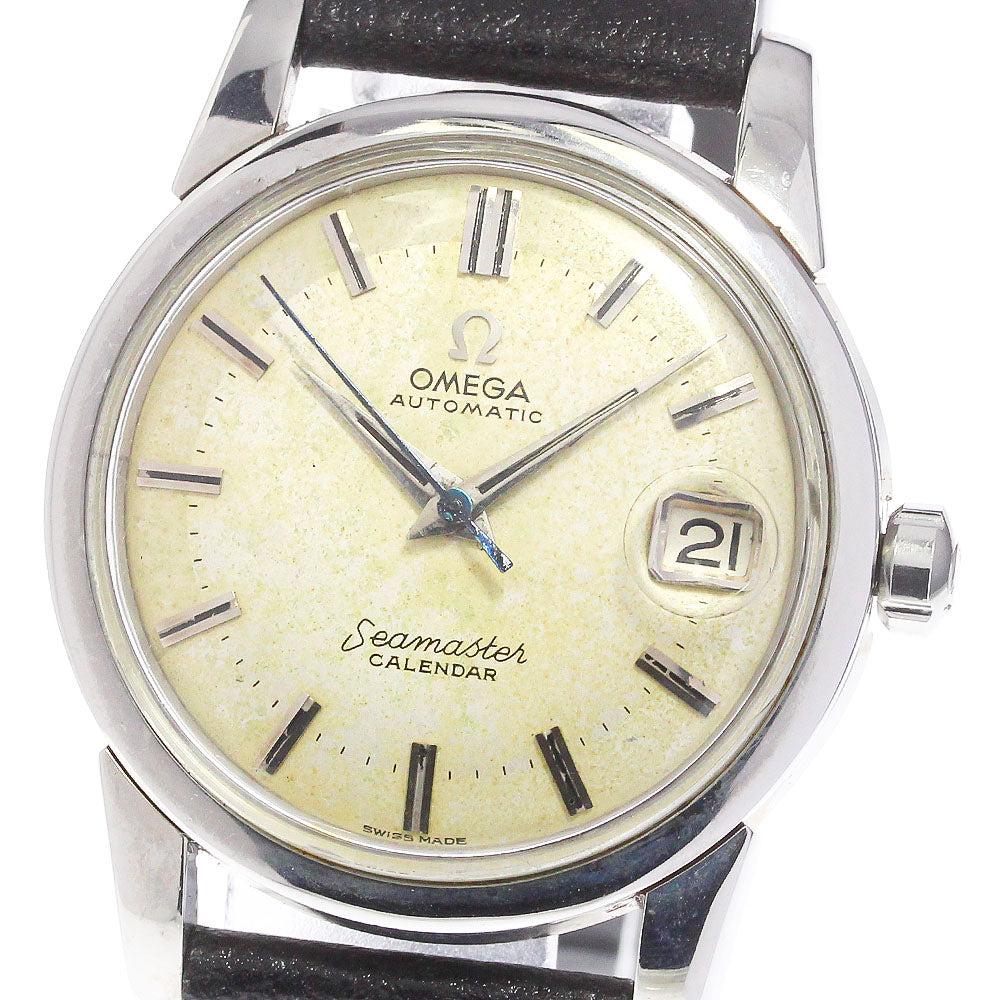 OMEGA Seamaster calendar 2849.8 SC cal.503 Silver Dial Automatic Men's_750640