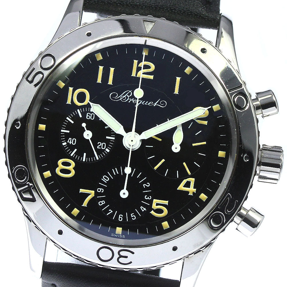 Breguet Aeronaval Type XX 3800 Chronograph black Dial Automatic Men's_750668