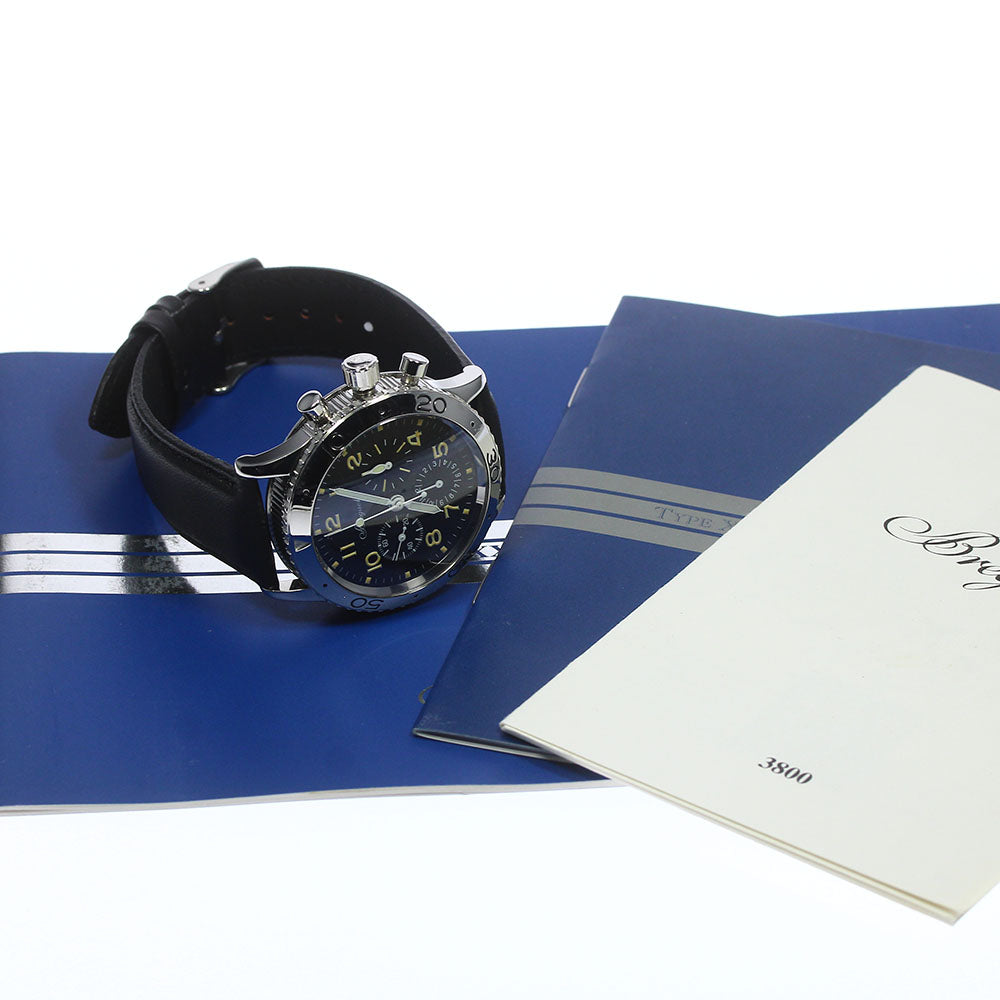 Breguet Aeronaval Type XX 3800 Chronograph black Dial Automatic Men's_750668