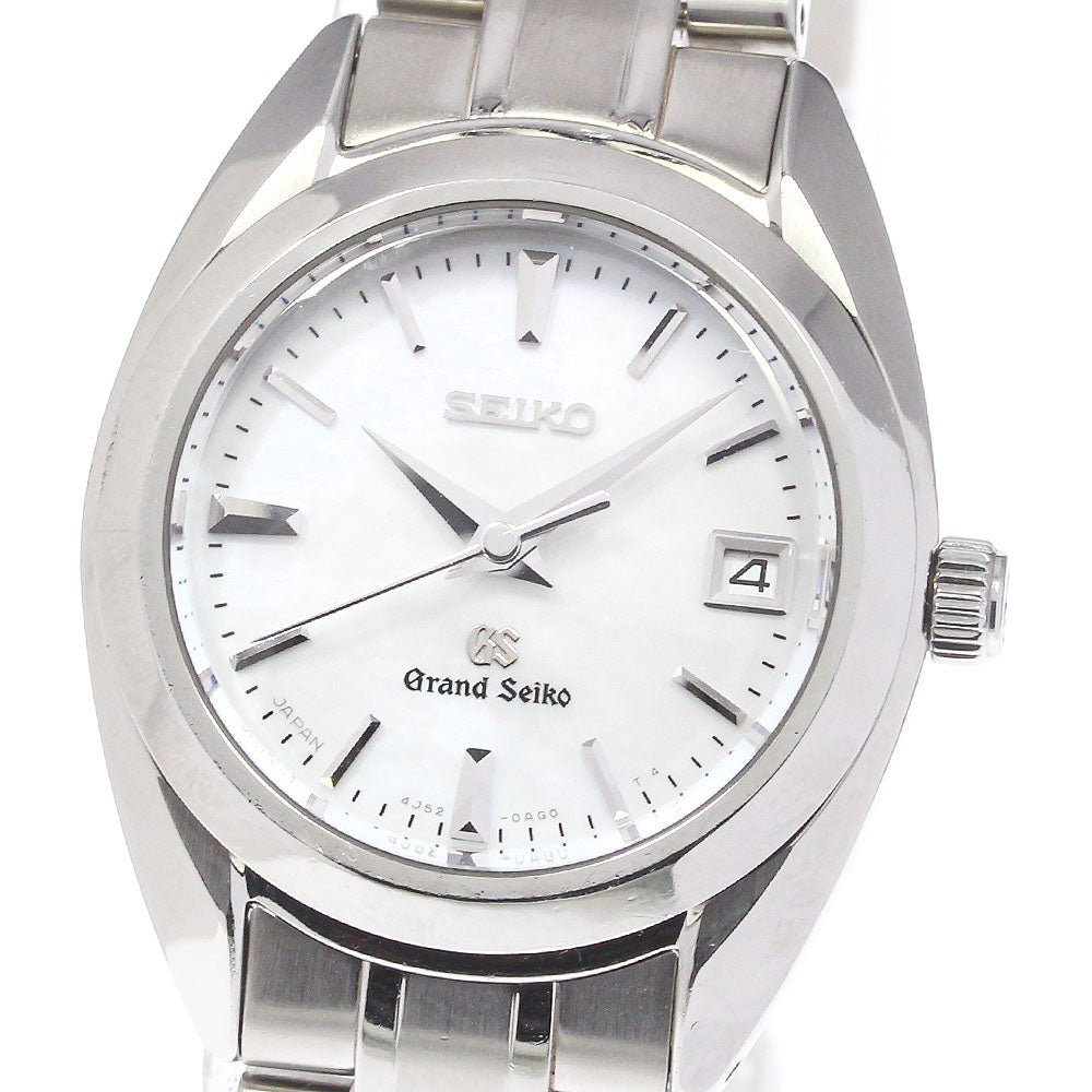 SEIKO Grand Seiko STGF075/4J52-0AC0 Date White shell Dial Quartz Ladies Watch_750691