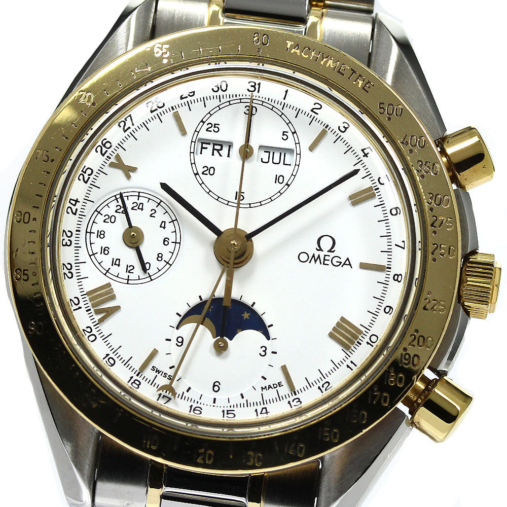 OMEGA Speedmaster 175.0034 Triple calendar moon phase Automatic Men's_751180