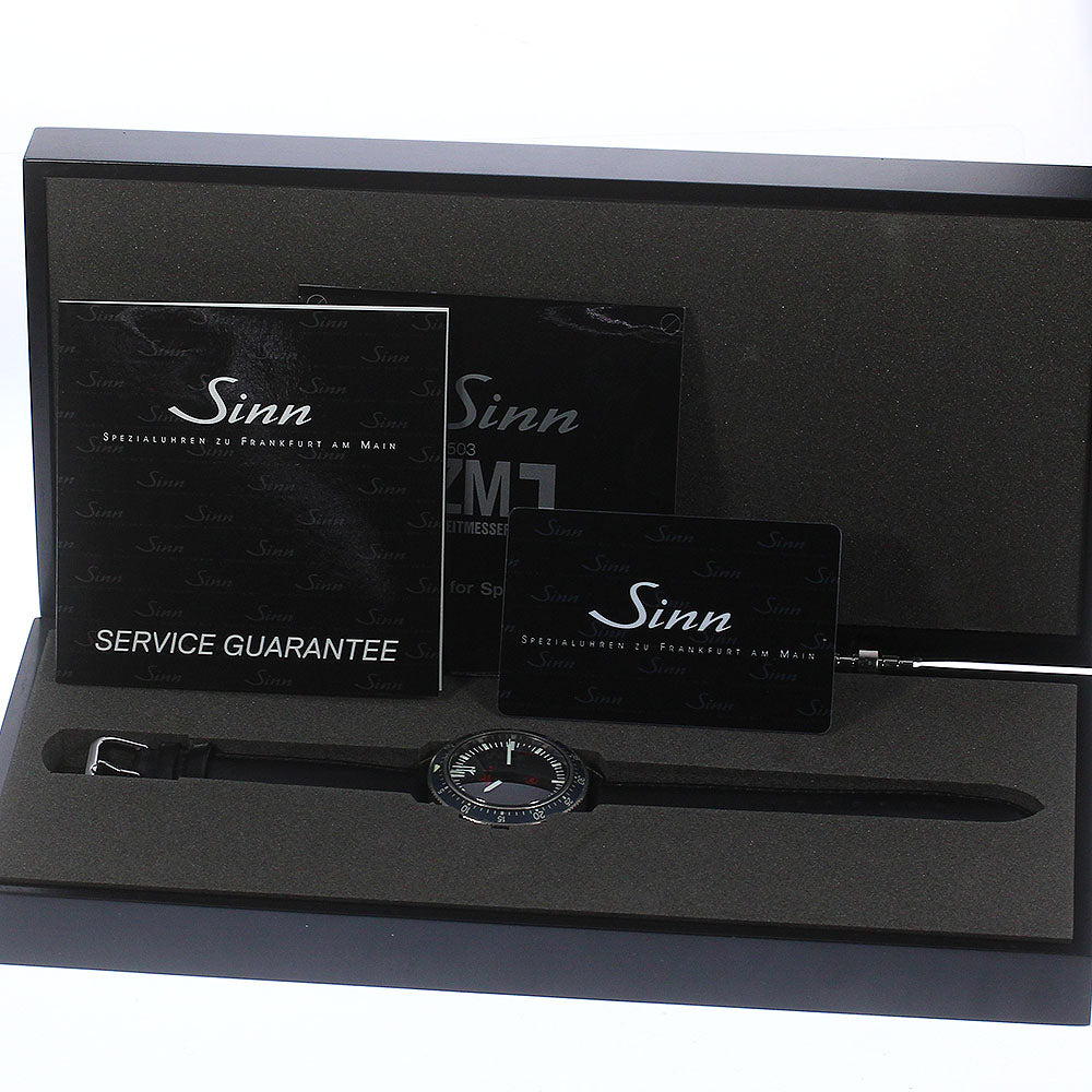 Sinn 503.EZM-1 Chronograph Date black Dial Automatic Men's Watch_751288