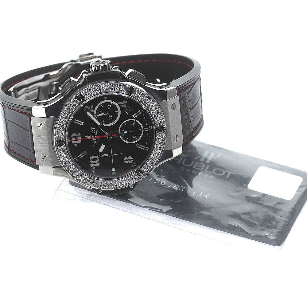 HUBLOT big Bang 301.SX.130.RX.114 Diamond Bezel black Dial AT Men's Watch_751610