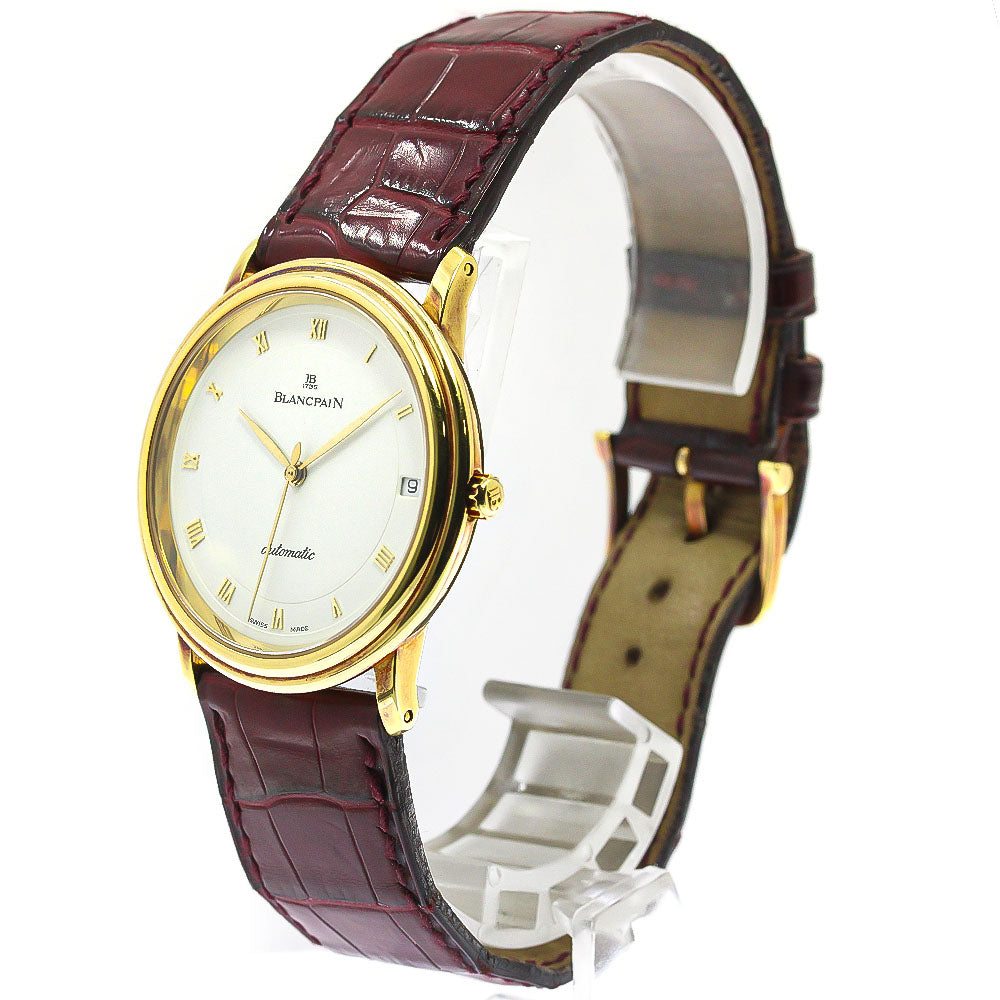 Blancpain Villeret 18K Yellow Gold White Dial Automatic Men's Watch_751616