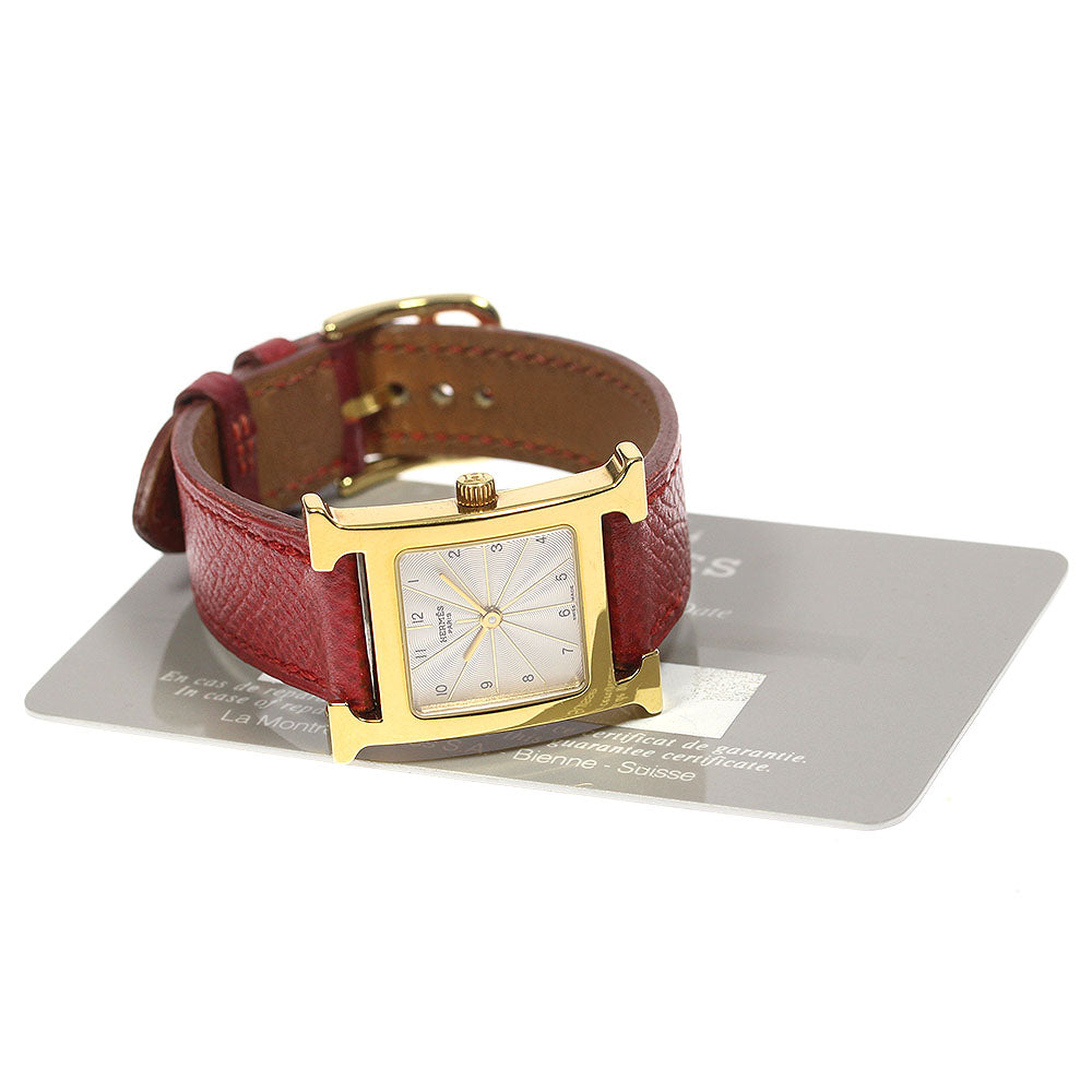 HERMES H watch HH1.201 gold Dial Quartz Ladies Watch_752301