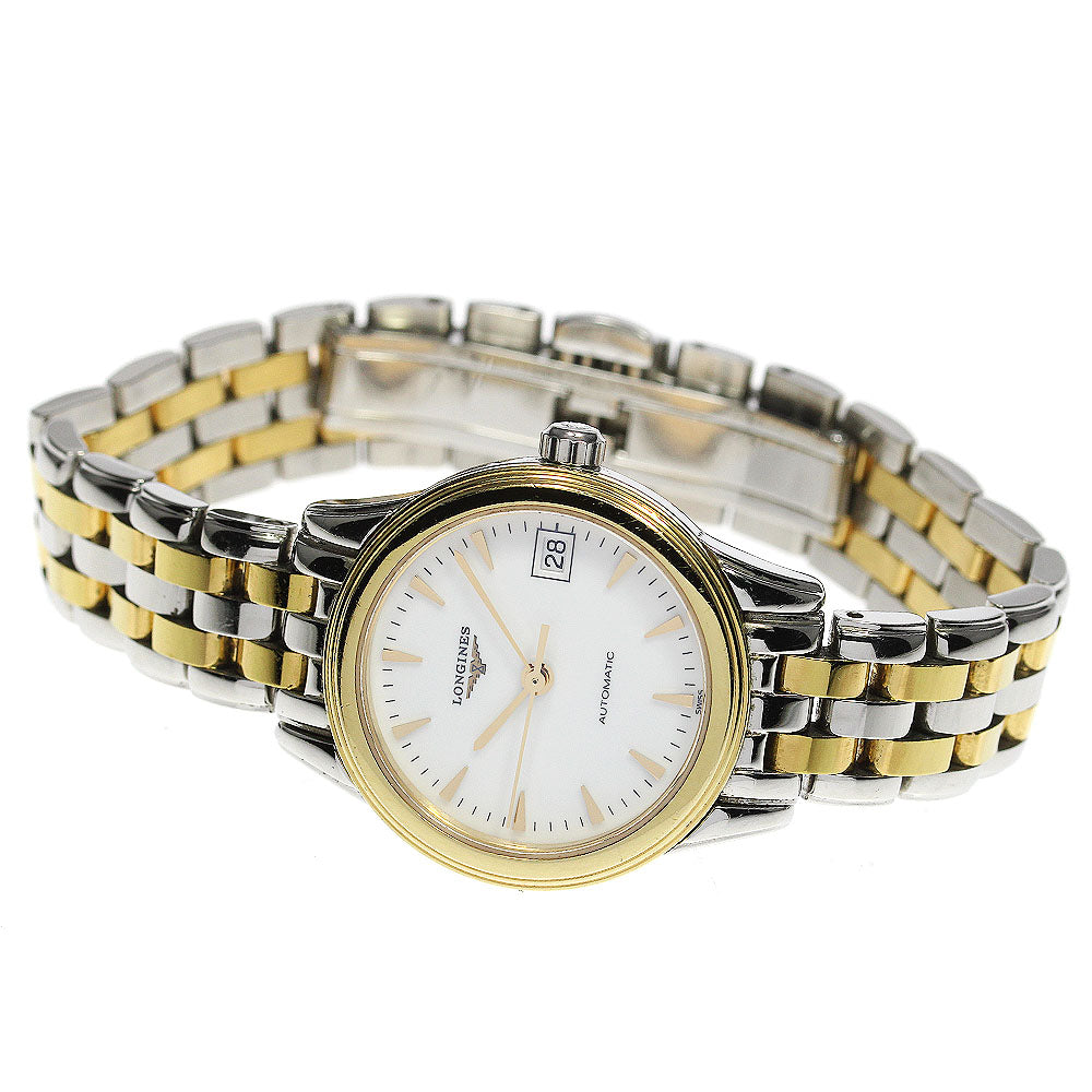 LONGINES Flagship L4.274.3 Date white Dial Automatic Ladies Watch_752968