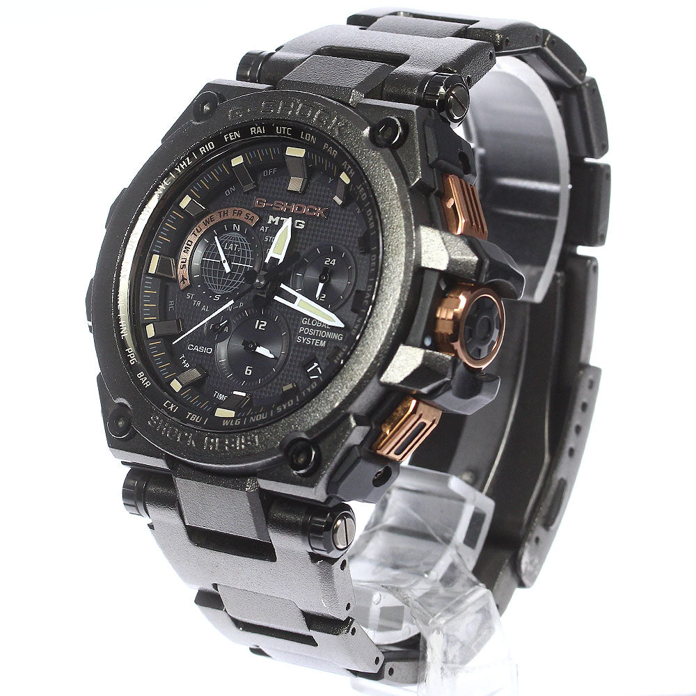 CASIO G-shock MTG-G1000RB-1AJF Chronograph black Dial Solar Powered Radio Men's Watch_753037