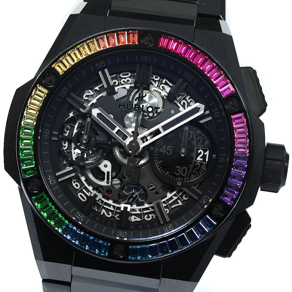 HUBLOT Big Bang Integrated All Black Rainbow 451.CX.1140.CX.4099 AT Men's_753266