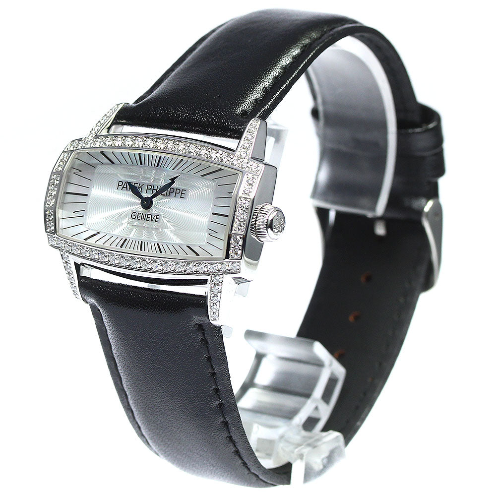PATEK PHILIPPE Gondolo Gemma 4991G-001 K18WG diamond Hand Winding Ladies_753440