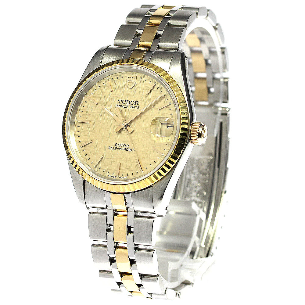 TUDOR Prince Date 72033 YG 2 tone cal.2824-2 Automatic Boy's Watch_753524