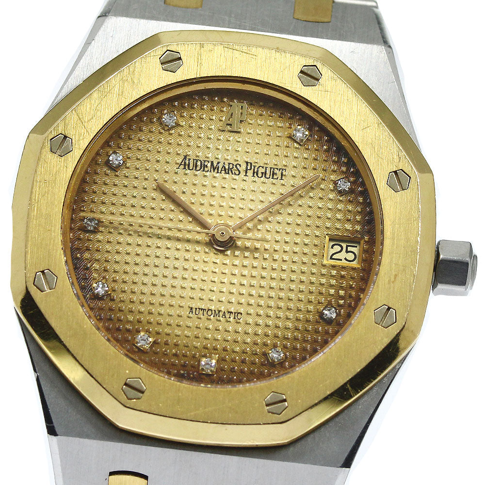 AUDEMARS PIGUET Royal oak 14790SA YG2 tone 10P diamond Automatic Men's_753612