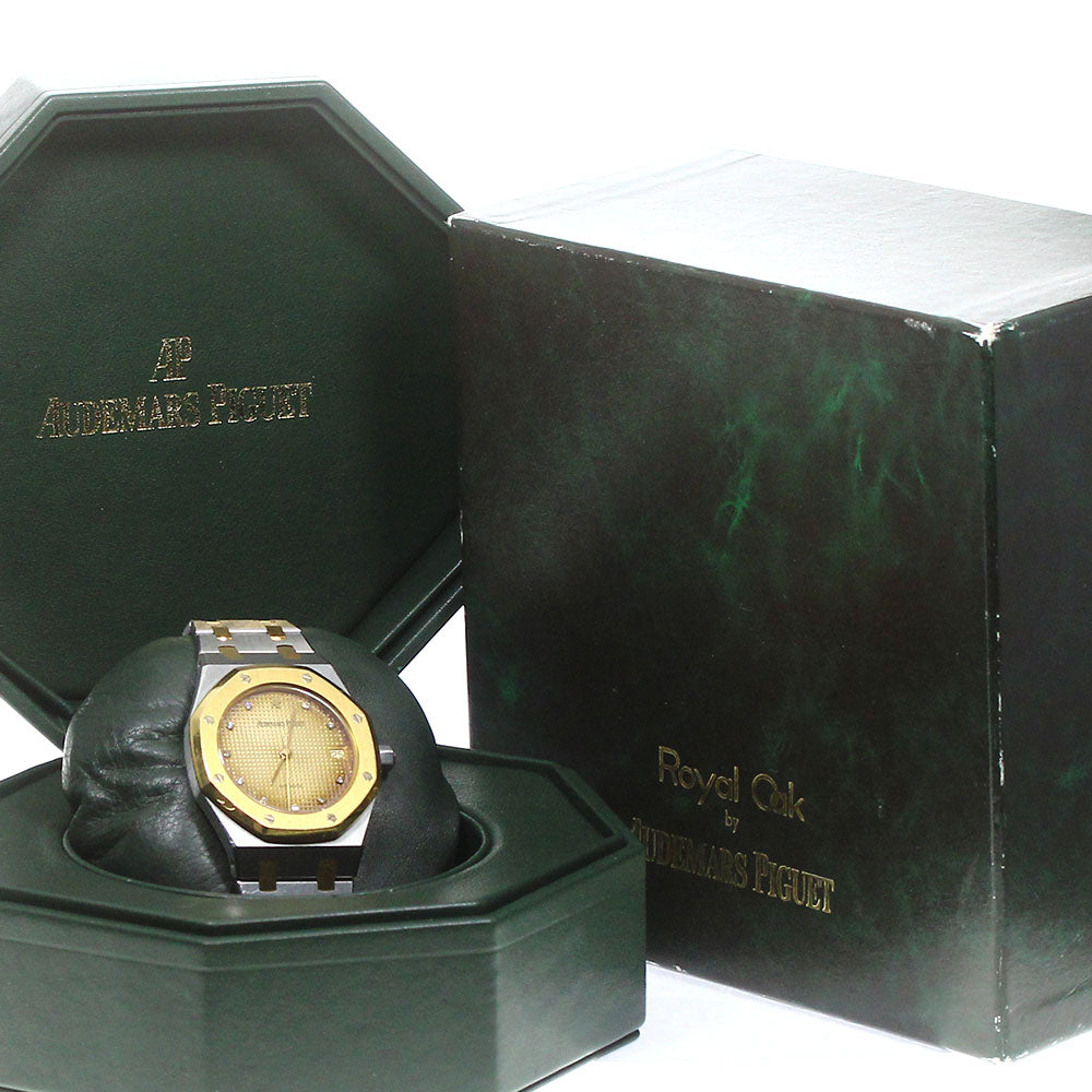 AUDEMARS PIGUET Royal oak 14790SA YG2 tone 10P diamond Automatic Men's_753612