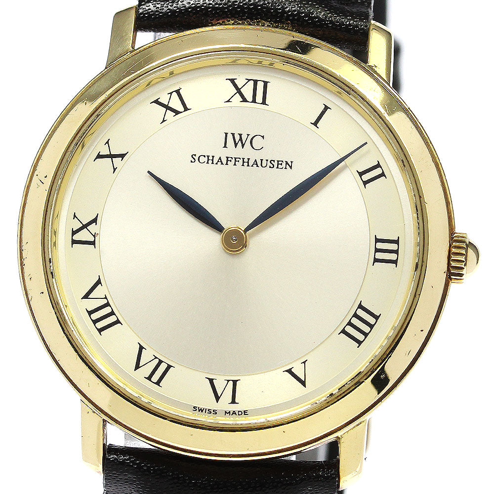 IWC SCHAFFHAUSEN Portofino 2009 Cal.1852 Hand Winding Men's Watch_754174