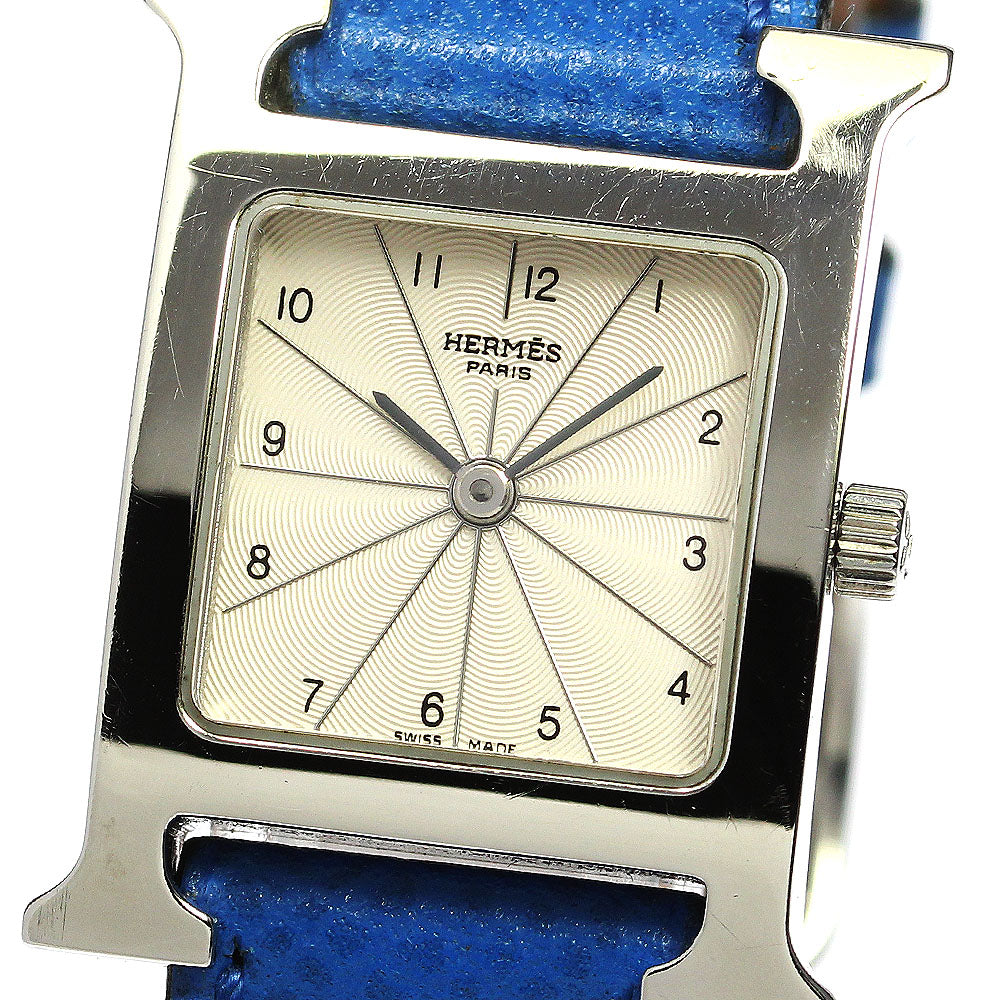 HERMES H watch HH1.210 Silver Dial Quartz Ladies Watch_754229