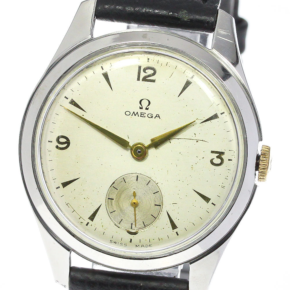 OMEGA Redial cal.30T2 Silver Dial Hand Winding Men's Watch_754281
