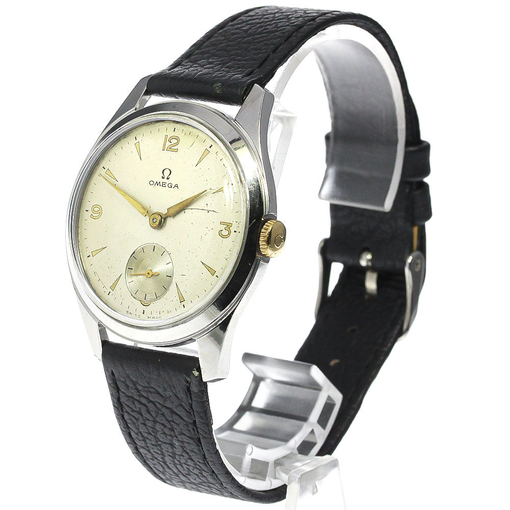 OMEGA Redial cal.30T2 Silver Dial Hand Winding Men's Watch_754281