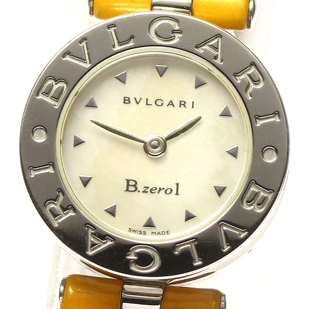 BVLGARI B-zero1 BZ22S White shell Dial Quartz Ladies Watch_754388
